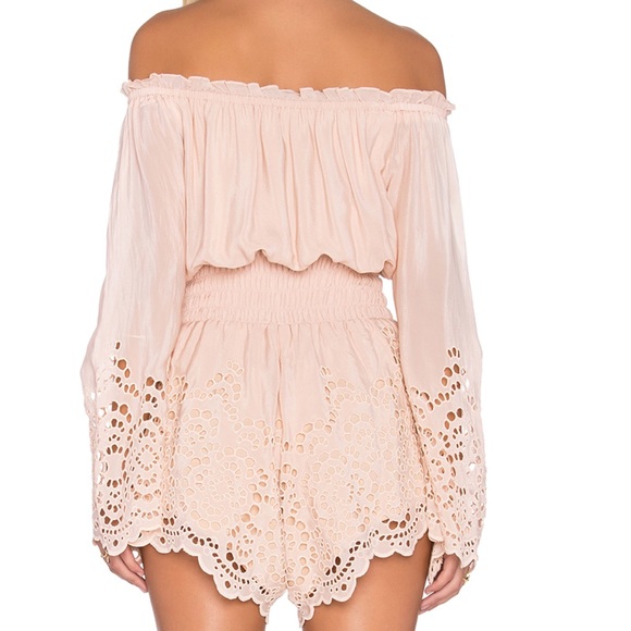 Whinston White Mia Romper - Picture 5 of 5